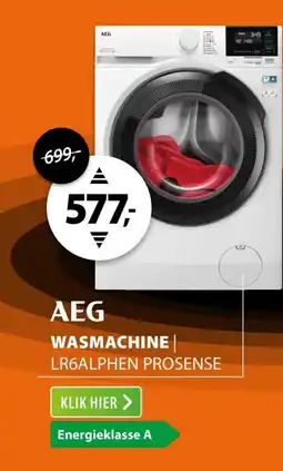 Expert AEG wasmachine LR6ALPHEN prosense aanbieding