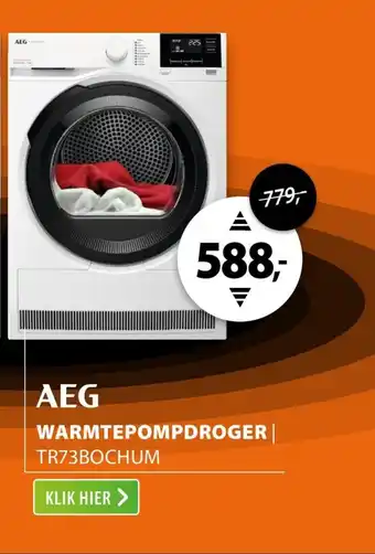 AEG Warmtepompdroger TR73BOCHUM