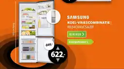 Expert Samsung koel vriescombinatie RB34C600CSA/EF aanbieding