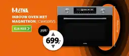 Expert Inbouw oven met magnetron CM450RVS aanbieding
