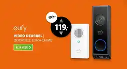 Expert Cufy video deurbel doorbell E340+chime aanbieding