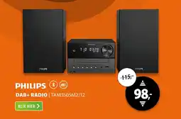 Expert Philips dab+ radio TAM3505M2/12 aanbieding