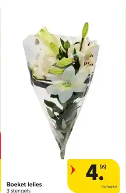 Carrefour Market Boeket lelies aanbieding