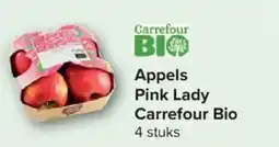 Carrefour Market Appels Pink Lady Carrefour Bio aanbieding