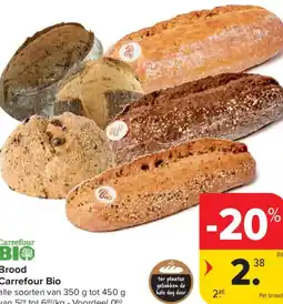Carrefour Market Brood aanbieding