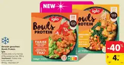 Carrefour Market Iglo Bereide gerechten Bowls Protein aanbieding
