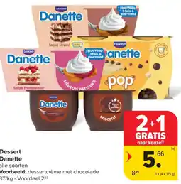 Carrefour Market Danette Dessert aanbieding