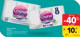 Carrefour Market Cosynel Papier-toilette aanbieding