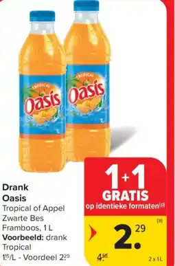 Carrefour Market Oasis drank aanbieding