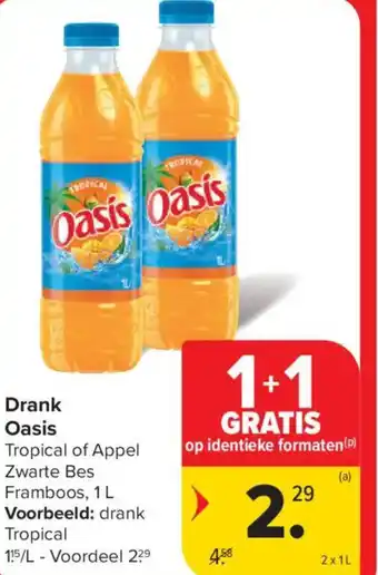 Carrefour Market Oasis drank aanbieding