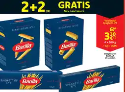 Cora Barilla Deegwaren aanbieding