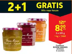Cora Bonne maman intense confituur aanbieding