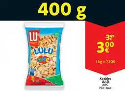 Cora Lulu abc koekjes aanbieding