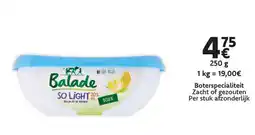 Cora Balade so light boterspecialiteit zacht of gezouten aanbieding