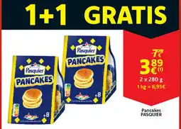 Cora Pasquier pancakes aanbieding