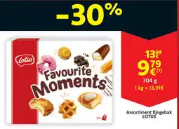 Cora Lotus Assortiment fijngebak aanbieding