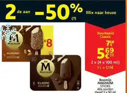 Cora Magnum sticks roomijs aanbieding