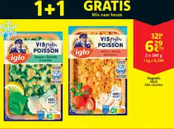 Cora Iglo visgratis aanbieding
