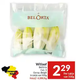 Intermarché BelOrta Witloof aanbieding