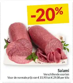 Intermarché Salami aanbieding