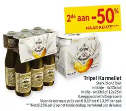 Intermarché Tripel Karmeliet aanbieding