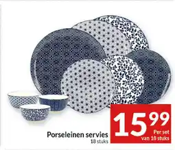 Intermarché Porseleinen Servies aanbieding