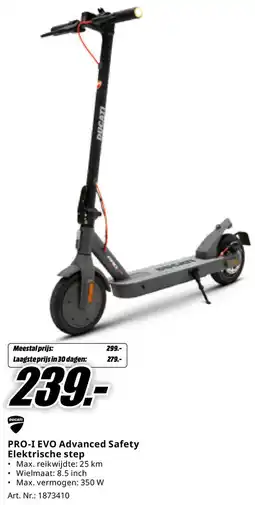 MediaMarkt PRO-I EVO Advanced Safety Elektrische step aanbieding