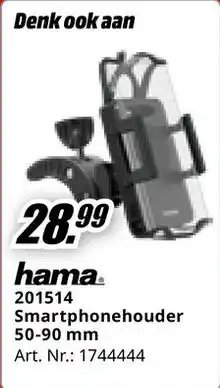 MediaMarkt hama Smartphonehouder 201514 aanbieding
