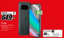 MediaMarkt Google Pixel 10 - 5G - 128 GB Zwart Smartphone aanbieding