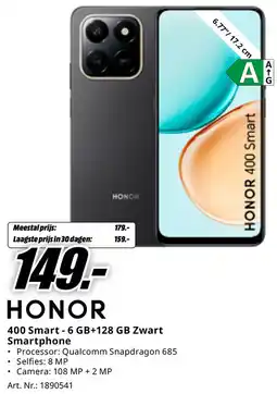 MediaMarkt Honor 400 Smart Smartphone aanbieding