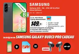 MediaMarkt Samsung Galaxy A56 Grafiet Smartphone aanbieding
