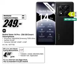 MediaMarkt Redmi Note 14 Pro Smartphone aanbieding