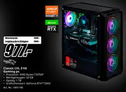 MediaMarkt Classic LVL 3 V4 Gaming PC aanbieding