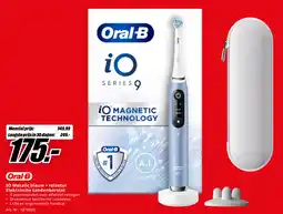 MediaMarkt Oral-B IO Metalic blauw + reisetui Elektrische tandenborstel aanbieding