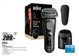 MediaMarkt Braun 9655cc Scheerapparaat aanbieding