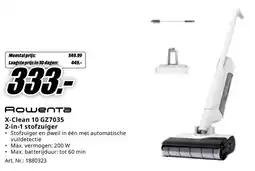 MediaMarkt Rowenta X-Clean 10 GZ7035 2-in-1 stofzuiger aanbieding