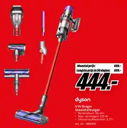 MediaMarkt dyson V15 Origin Steelstofzuiger aanbieding