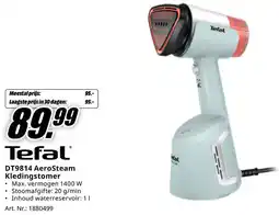 MediaMarkt Tefal DT9814 AeroSteam Kledingstomer aanbieding