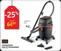Brico Black+ Decker Aspirateur Eau et Poussières aanbieding