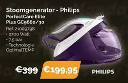 Krëfel Philips Stoomgenerator aanbieding