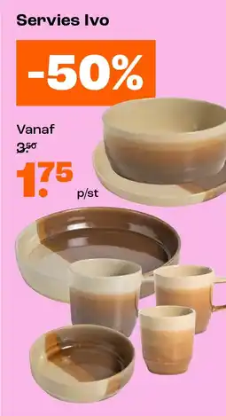 Kwantum Servies Ivo aanbieding