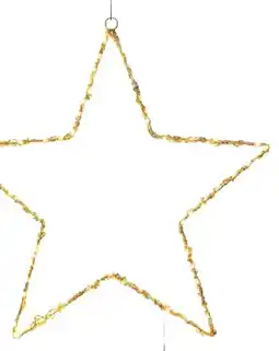 Kwantum Kerstverlichting Ster Krans led 30 cm 7.50 6- aanbieding