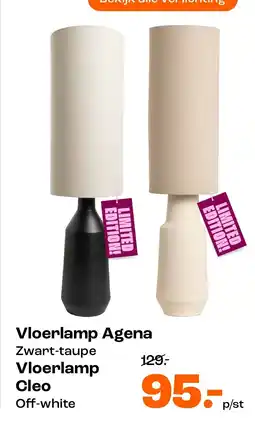 Kwantum Vloerlamp aanbieding