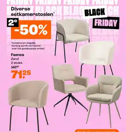 Kwantum Diverse Eetkamerstoelen Faenza aanbieding