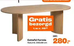 Kwantum Eettafel Formia aanbieding