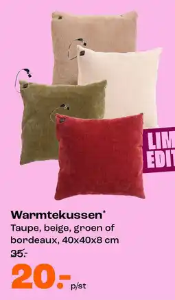 Kwantum Warmtekussen aanbieding