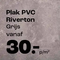 Kwantum Plak PVC Riverton aanbieding