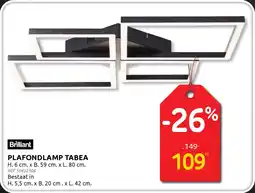 BricoPlanit Brilliant Plafondlamp tabea aanbieding