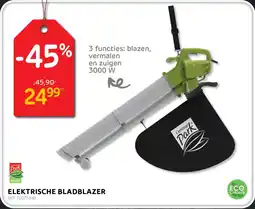 BricoPlanit Elektrische Bladblazer aanbieding