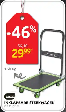 BricoPlanit Standers inklapbare steekwagen aanbieding